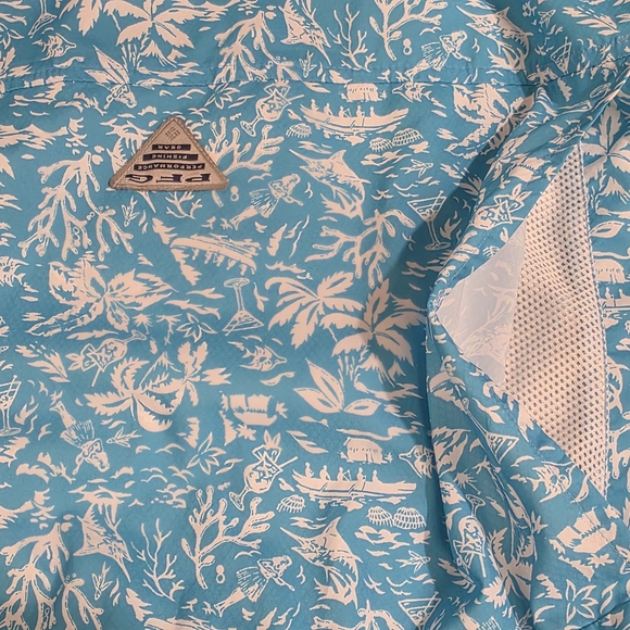 Bundle Of 2 Columbia PFG Mens Size XL Fishing Casual Short Sleeve Button Front - Picture 11 of 16